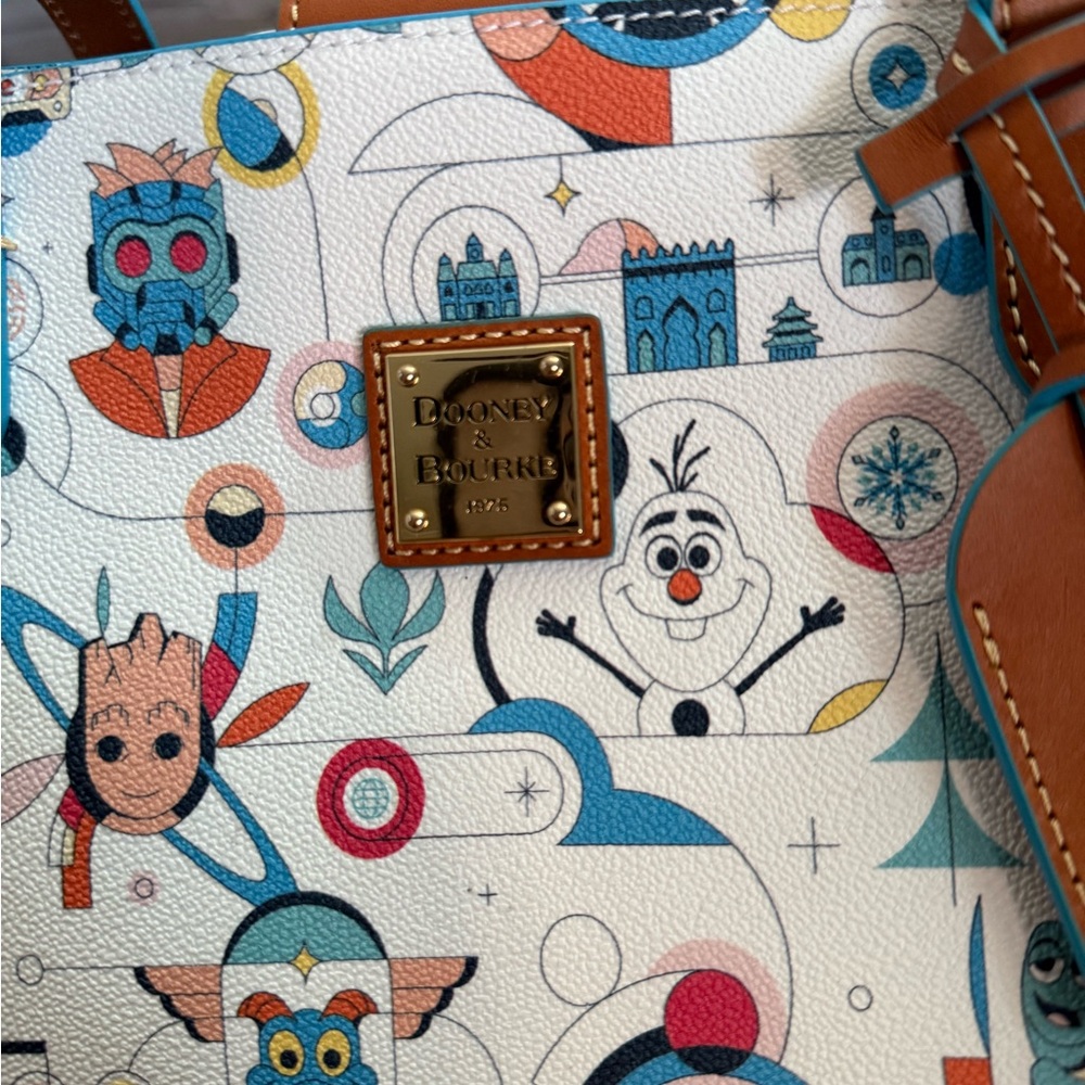 Dooney & Bourke EPCOT Disney Bag - Picture 2 of 14